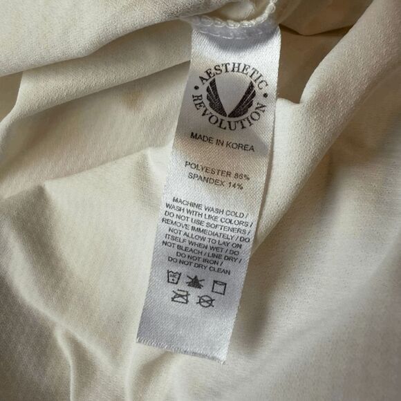 ASRV Men's Train Lite Athletic Training Performance Short Sleeve Top Gray Small - Picture 6 of 7